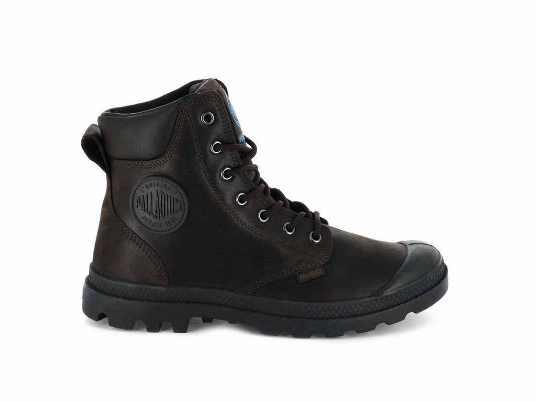 Botas Palladium Pampa Cuff Wp Lux Waterproof Hombre - Chocolate ||BFPC-90428||